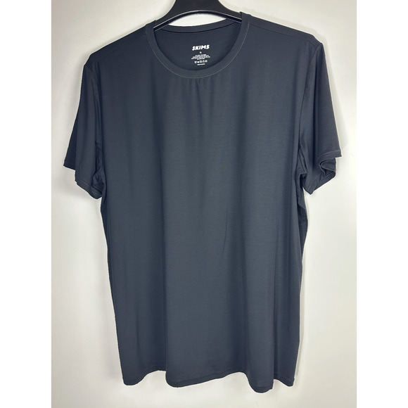 Skims Men's Crew Neck Short Sleeve T-Shirt Stretch Modal Spandex Classic Tee XL - Picture 2 of 9